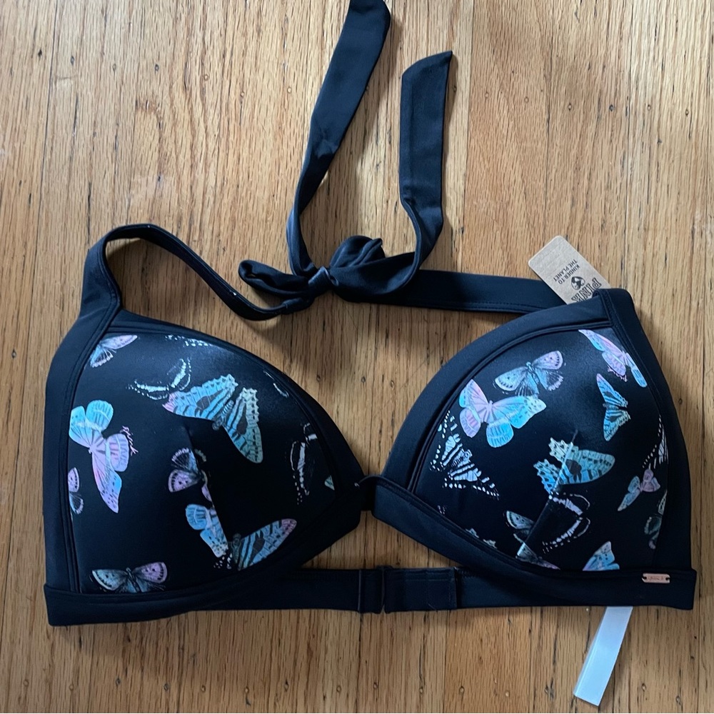 Victoria Secret Push Up triangle Bikini swim top